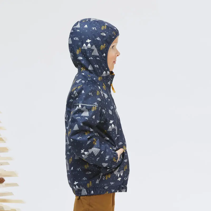 Abrigo De Montaña Y Trekking Impermeable Niños 2-6 Años Quechua SH100 X-Warm - Imagen 2