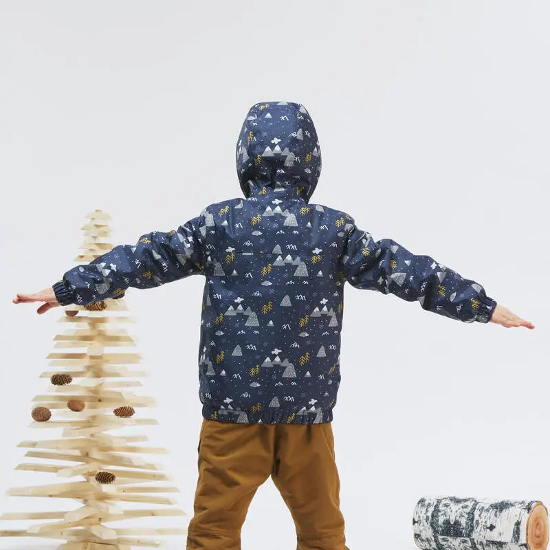 Abrigo De Montaña Y Trekking Impermeable Niños 2-6 Años Quechua SH100 X-Warm - Imagen 3