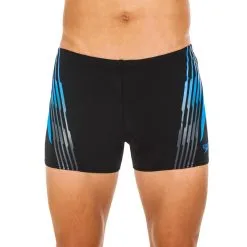 Speedo Bañador Hombre Natación Arena Bóxer Negro Azul