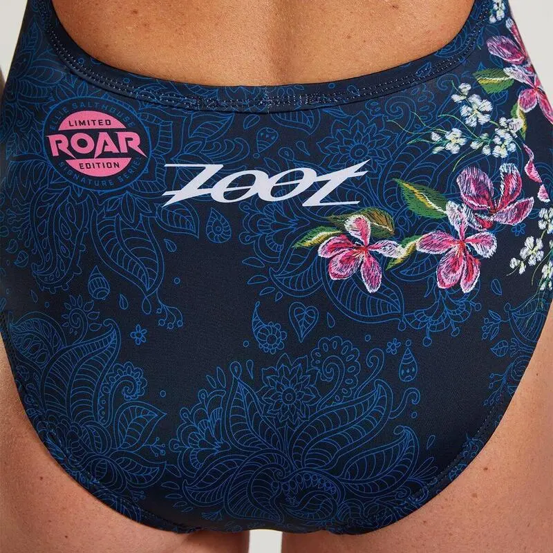 Bañador Mujer Natación 1 Pieza ZOOT LTD BLUE ROAR Azul - Imagen 5