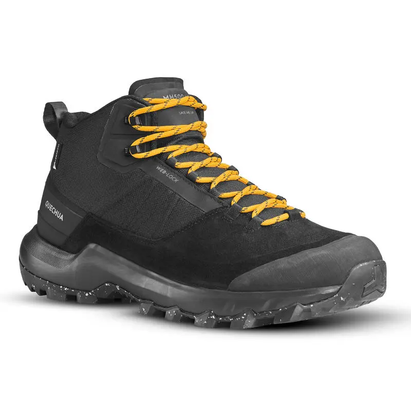 Botas De Montaña Y Trekking Impermeables Hombre Quechua MH500 - Imagen 5