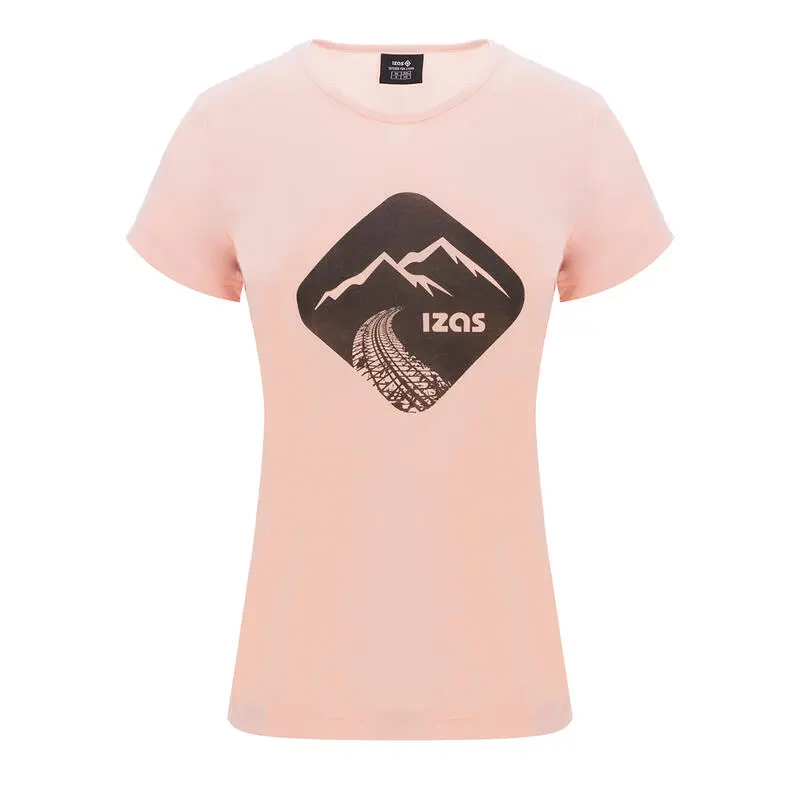 Camiseta Básica Manga Corta Para Mujer SAS Izas