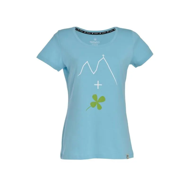 GIPFELGLÜCK Camiseta De Exterior Para Mujeres, Algodón Orgánico - Imagen 5