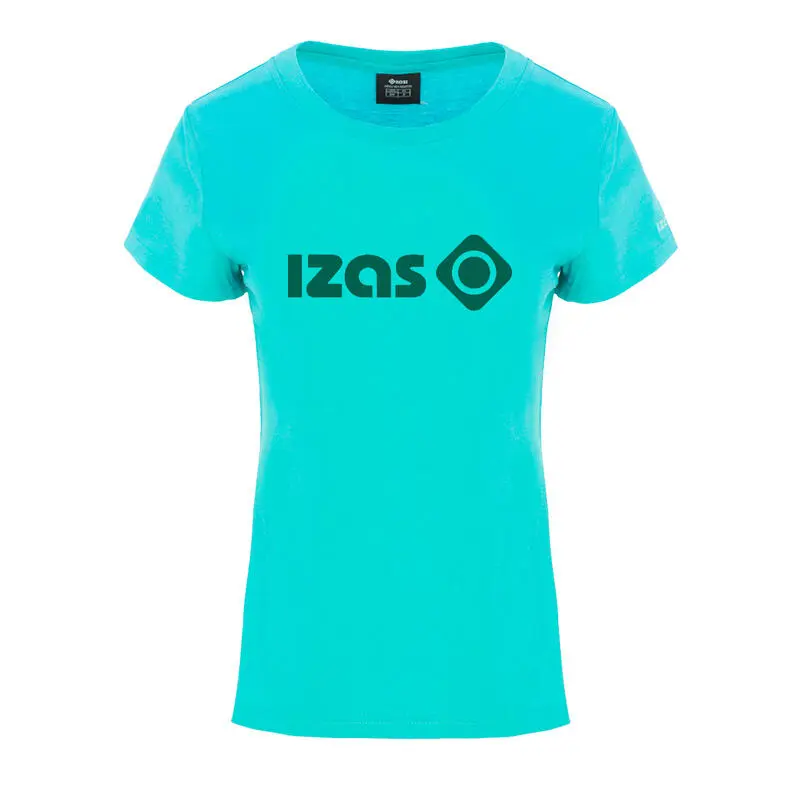 Camiseta Deportiva Manga Corta 100% Algodón Mujer MORAN Izas - Imagen 4