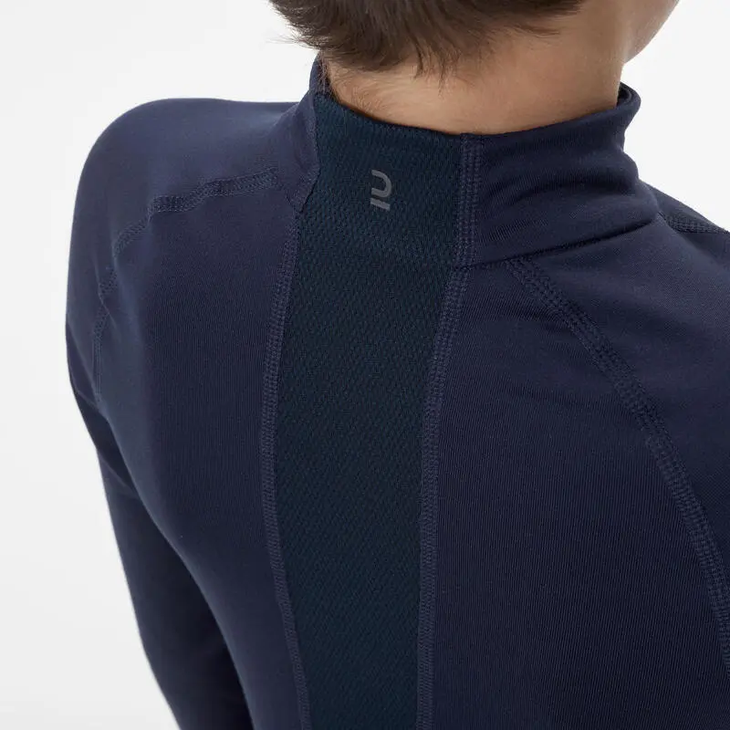 Camiseta Térmica Interior De Esquí Y Nieve Niños 4-14 Años Wedze BL 500 Azul - Imagen 5