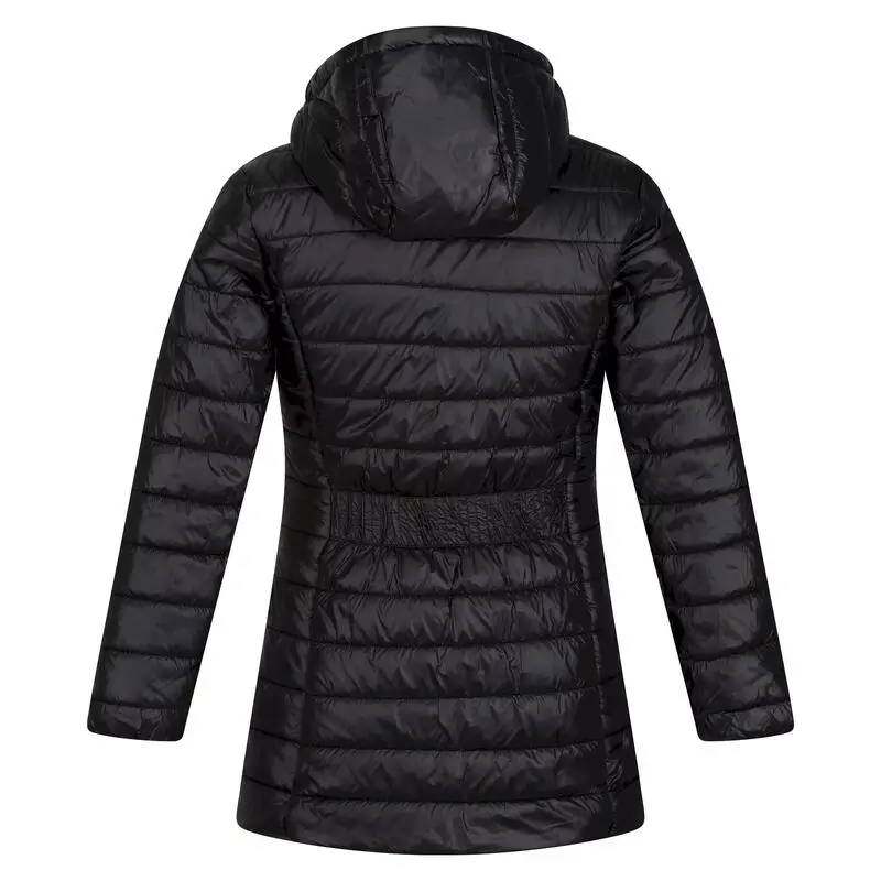 Regatta Chaqueta Acolchada Babette Para Niños/Niñas Negro - Imagen 2