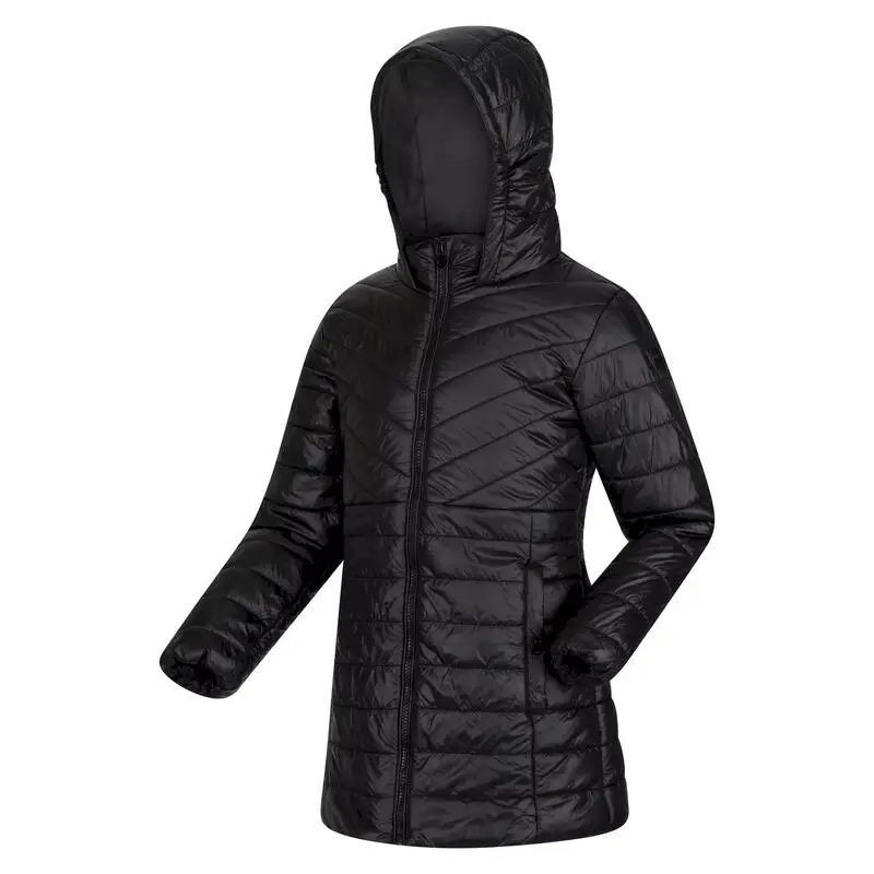 Regatta Chaqueta Acolchada Babette Para Niños/Niñas Negro - Imagen 3