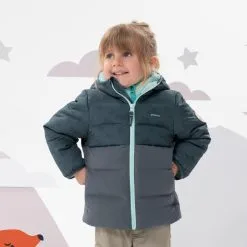 Chaqueta Acolchada De Montaña Y Trekking Niños 2-6 Años Quechua MH500