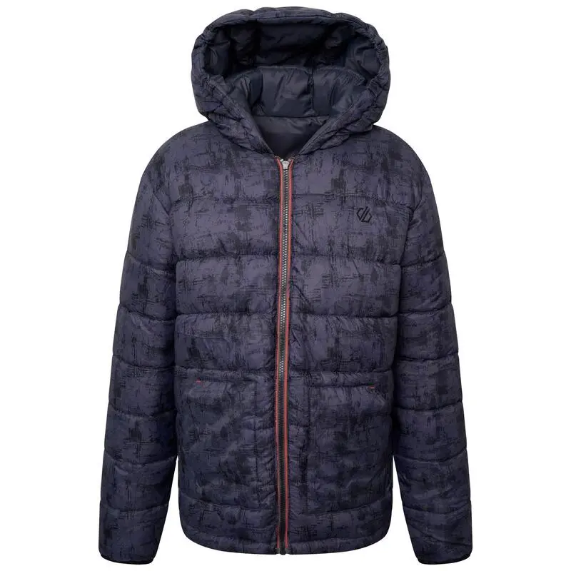 Dare 2b Chaqueta Acolchada Nothing To It Niños Negro, Gris Ébano - Imagen 3