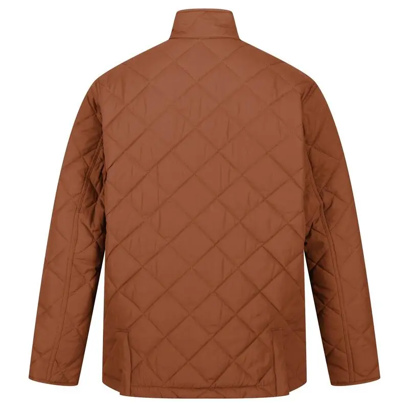 Regatta Chaqueta Aislante Londyn De Acolchado Para Hombre Naranja Puro Radiante - Imagen 2
