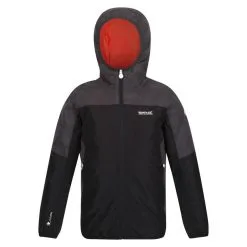 Regatta Chaqueta Aislante Volcanics V Para Niños/Niñas Negro, Ceniza