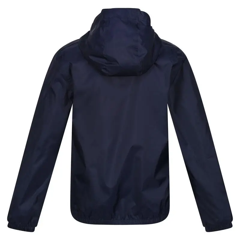 Regatta Chaqueta Impermeable Catkin Para Niños/Niñas Marino - Imagen 2