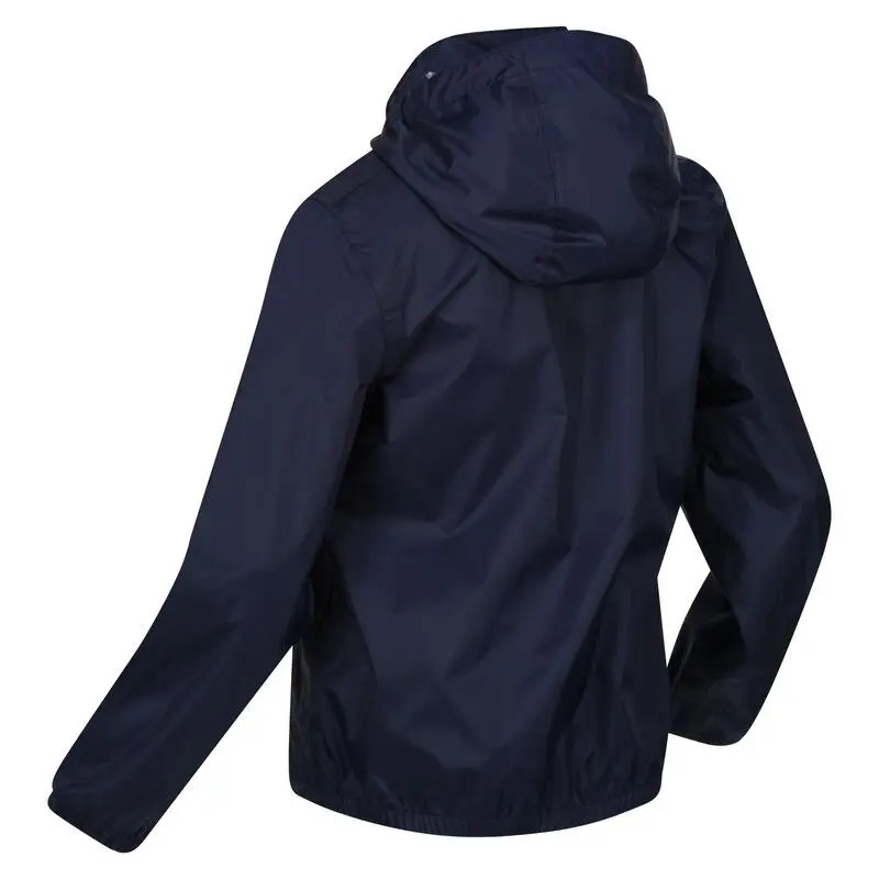 Regatta Chaqueta Impermeable Catkin Para Niños/Niñas Marino - Imagen 3