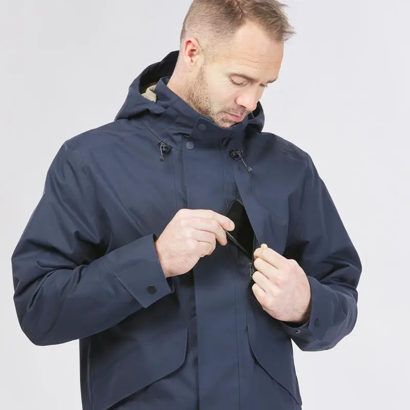 Chaqueta Impermeable De Montaña Y Trekking Hombre Quechua NH550 - Imagen 5