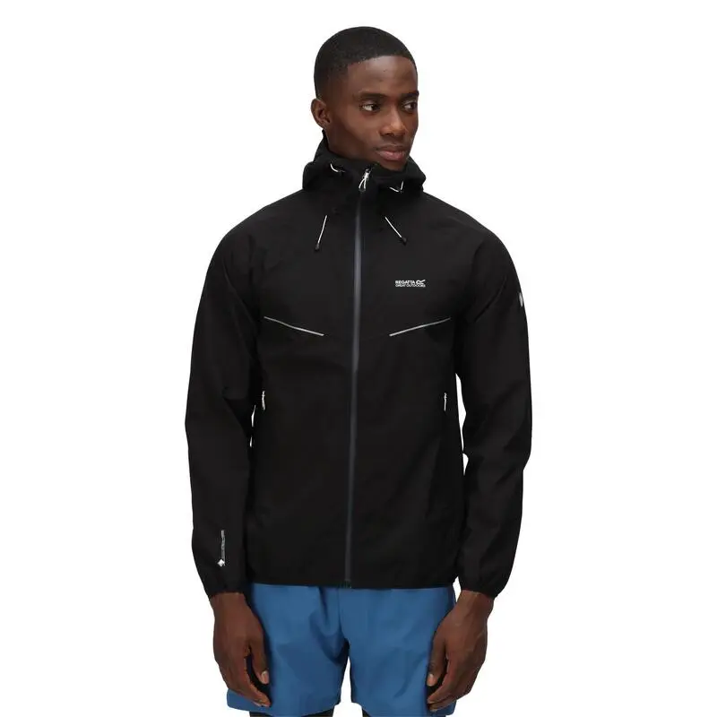 Regatta Chaqueta Impermeable Imber VII Para Hombre Negro - Imagen 4
