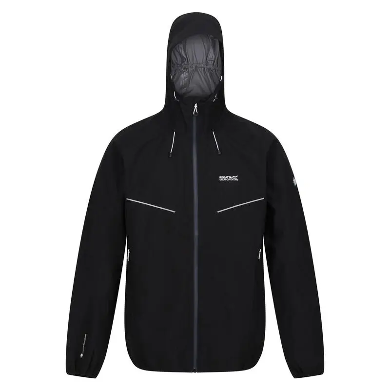 Regatta Chaqueta Impermeable Imber VII Para Hombre Negro