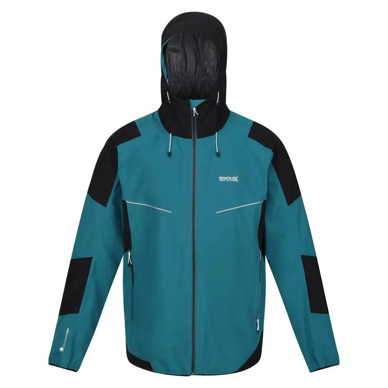 Regatta Chaqueta Impermeable Imber VII Para Hombre Negro - Imagen 6