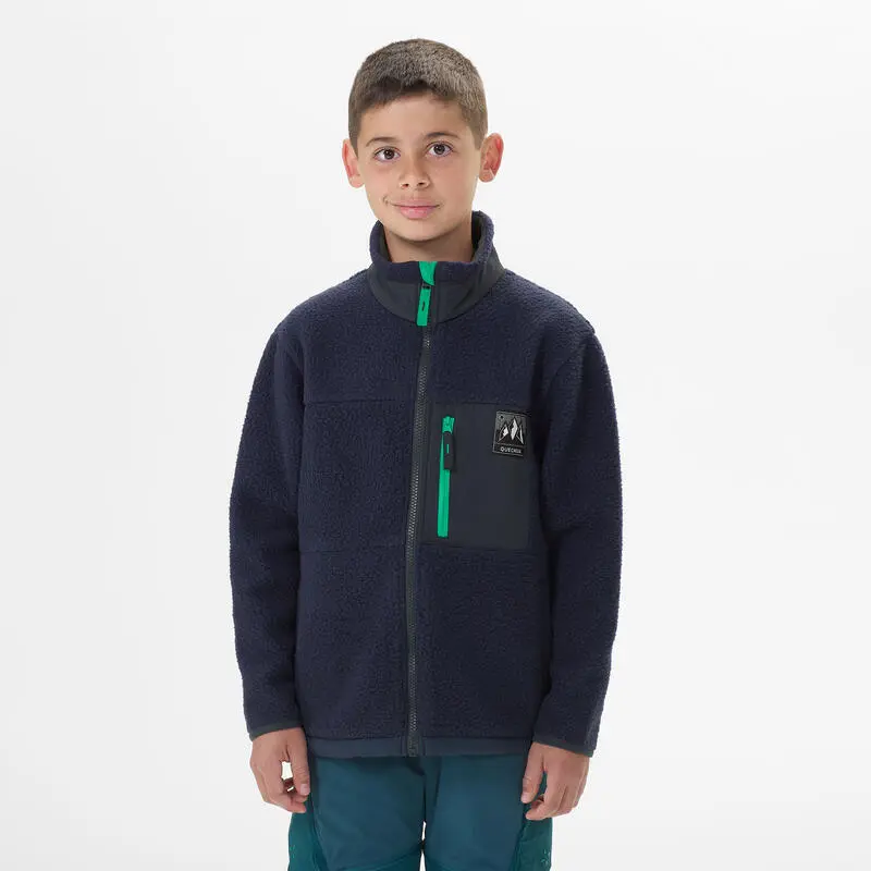 Chaqueta Polar De Montaña Y Trekking Cálida Niños 7-15 Años Quechua MH500