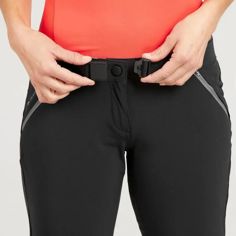 Corsario De Montaña Y Trekking Mujer Quechua MH500 Negro - Imagen 5