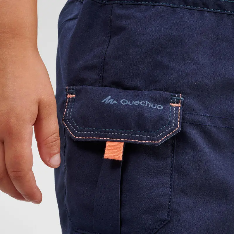 Falda Pantalón De Montaña Y Trekking Niños 2-6 Años Quechua MH100 Azul Marino - Imagen 5