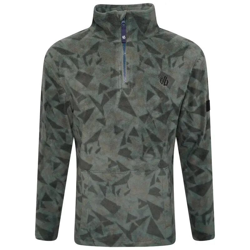 Dare 2b Forro Polar Cushy Geométrico Para Niños/Niñas Verde