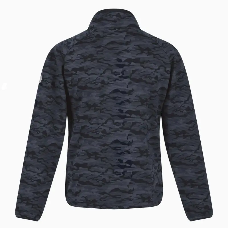 Regatta Forro Polar Highton Camuflaje Para Niños/Niñas Gris India - Imagen 2