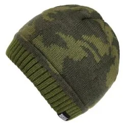 Regatta Gorro Beanie Tarley Camuflaje De Punto Para Niños/Niñas Caqui Oscuro