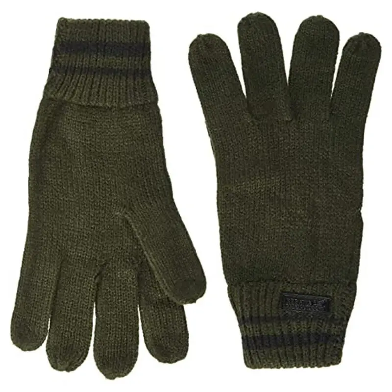 Regatta Guantes Balton III De Punto Para Hombre Caqui Oscuro - Imagen 2