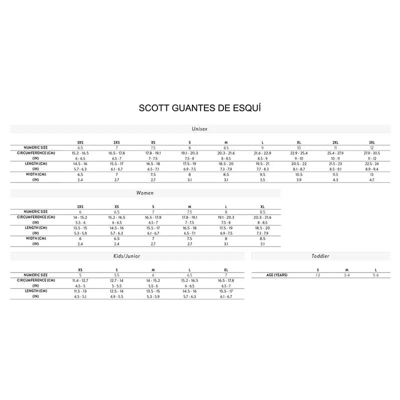 Guantes De Esquí Adulto Scott ULTIMATE PLUS Negro - Imagen 4