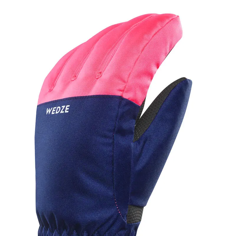 WEDZE Guantes Térmicos De Esquí Y Nieve Impermeables Niños 4-14 Años Ski-P 100 - Imagen 4