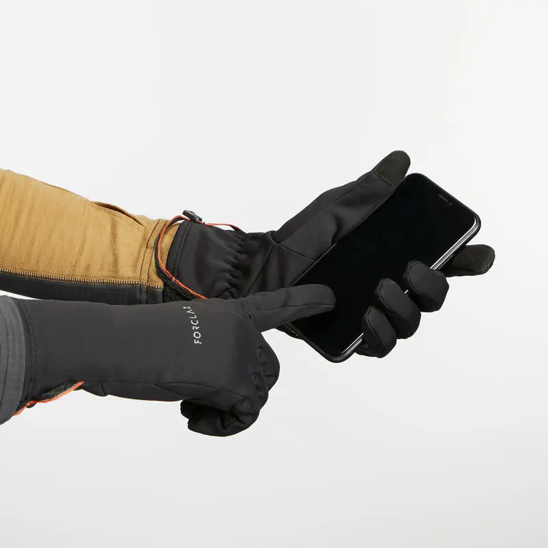 Forclaz Guantes Térmicos De Montaña Y Trekking Resistentes Y Táctiles Adulto MT 500 - Imagen 4