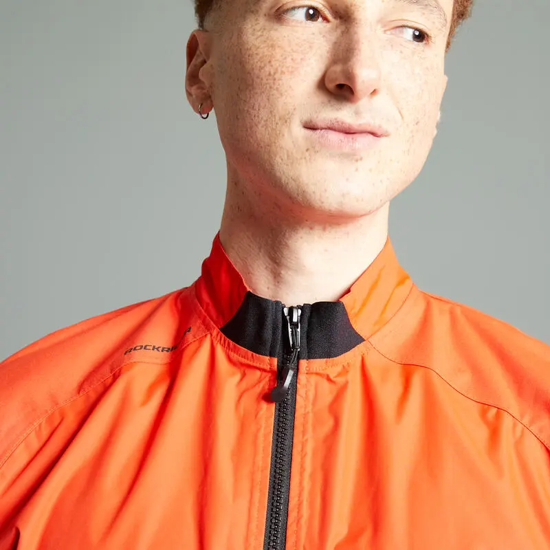 Rockrider Impermeable Bici MTB Expl 500 Rojo - Imagen 3