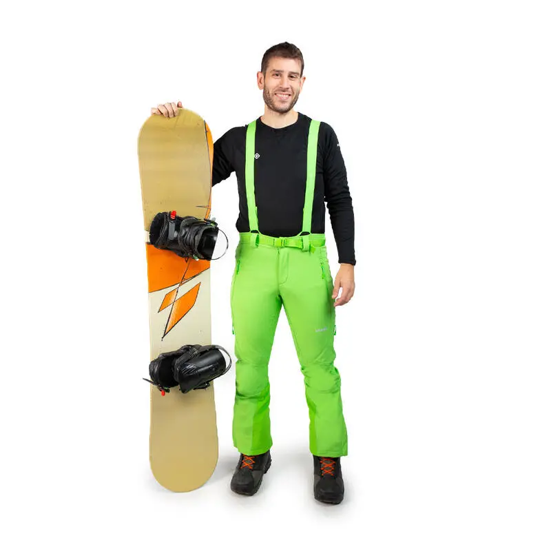 Izas Pantalón Softshell MALCUS M, Cortavientos E Interior Polar, Para Hombre - Imagen 3