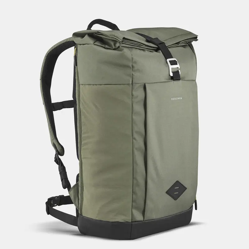 Mochila De Montaña Y Trekking 32L Quechua Escape 500 Rolltop. Equipaje De Mano - Imagen 4