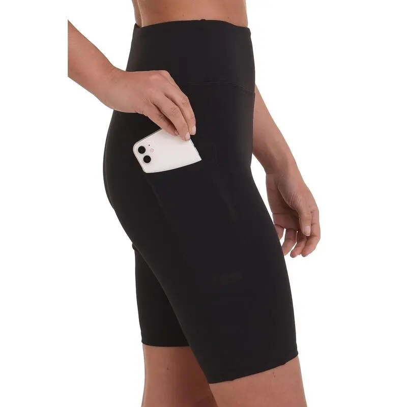 TCA Pantalón Corto Equilibrium De Yoga Para Mujer Con Bolsillo Para El Teléfono - Imagen 4