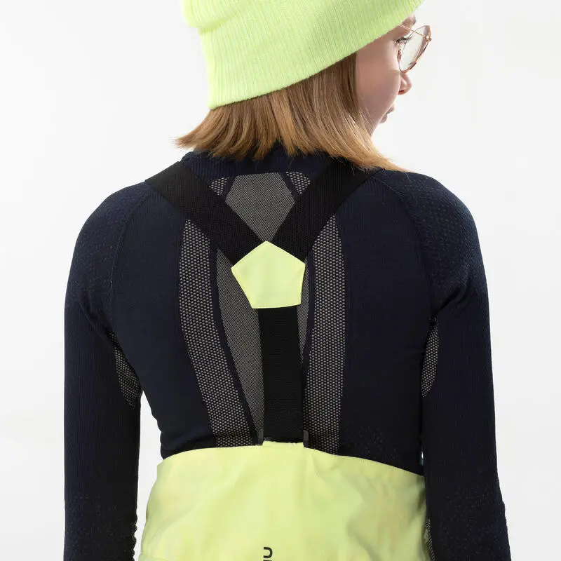 Pantalón De Esquí Y Nieve Niños 6-14 Años Wedze SKI-P 500 Amarillo - Imagen 3