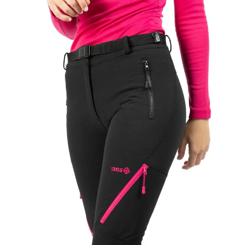 Pantalón De Trekking De Mujer AGON , Patrón Regular Fit Y Bajo Ajustable. Izas - Imagen 4