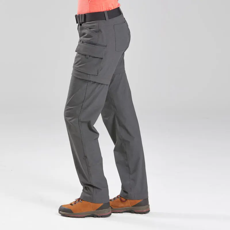 Pantalón Desmontable Montaña Y Trekking Mujer Forclaz Travel 500 - Imagen 2