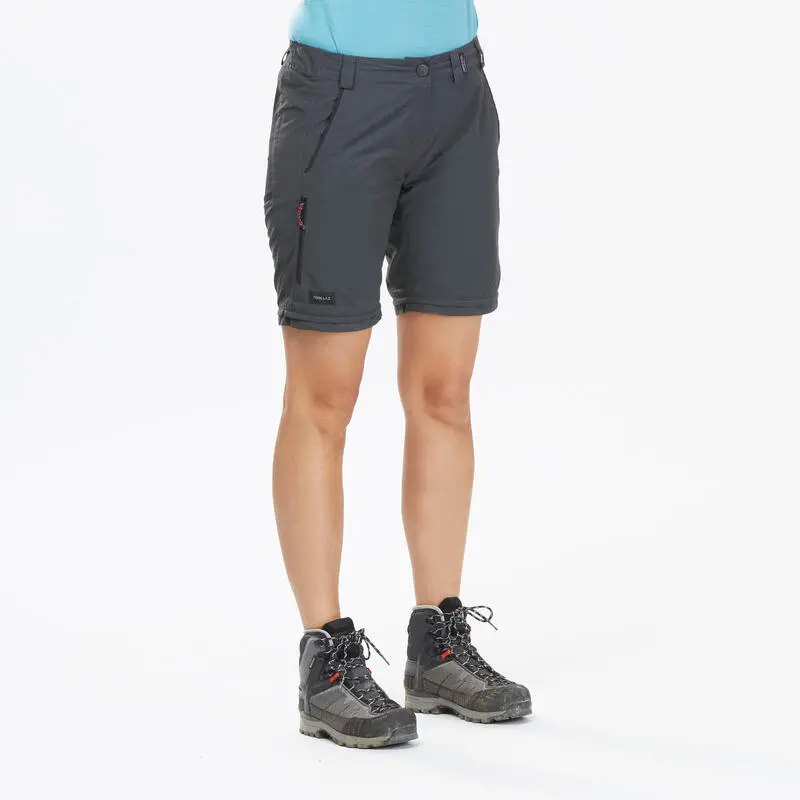 Forclaz Pantalón Desmontable Montaña Y Trekking Mujer Trek 100 - Imagen 4