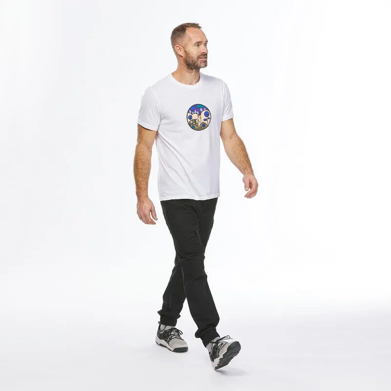 Pantalón Montaña Y Senderismo Hombre Quechua NH500 Slim Negro - Imagen 3