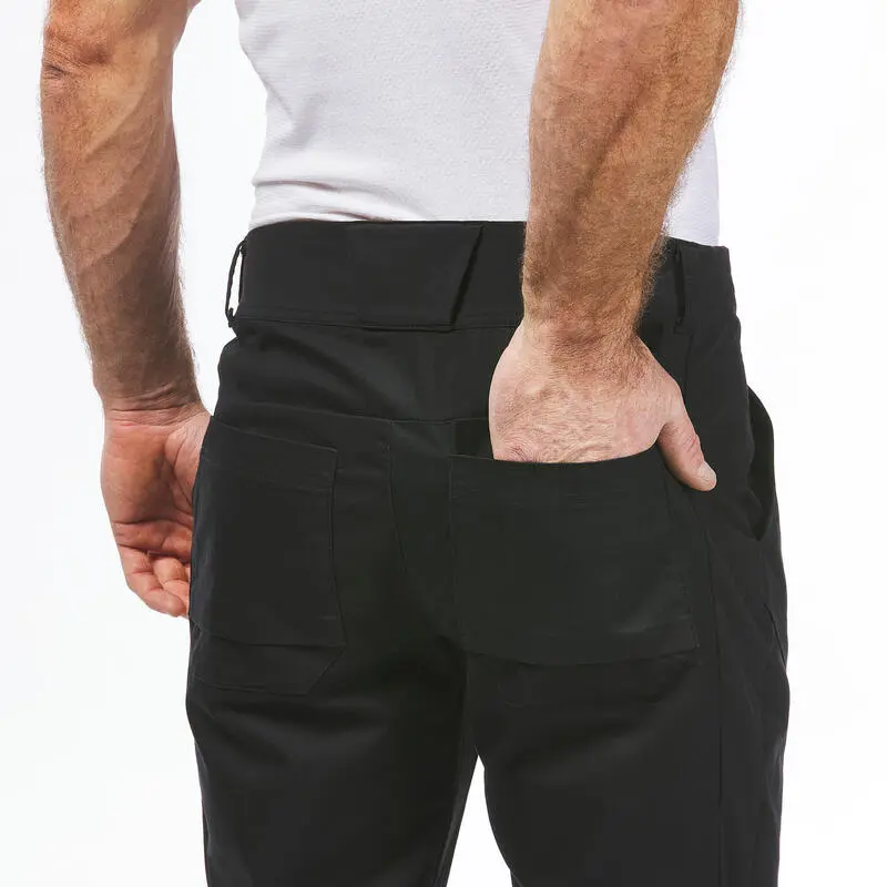 Pantalón Montaña Y Senderismo Hombre Quechua NH500 Slim Negro - Imagen 4