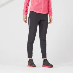 PANTALÓN RUNNING MUJER AJUSTADO - KIPRUN LIGHT NEGRO