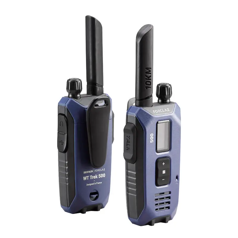 Forclaz PAR DE WALKIE TALKIES RECARGABLES USB - WT 500 - 10 Km