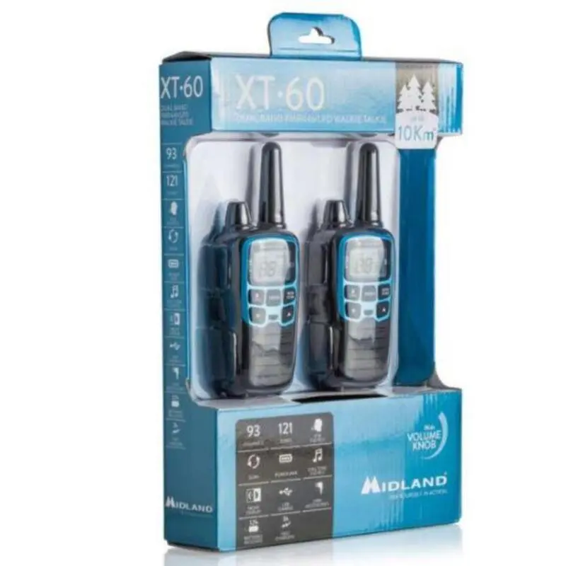 Pareja Pmr446 De Walkie-Talkies XT60 MIDLAND - Imagen 3