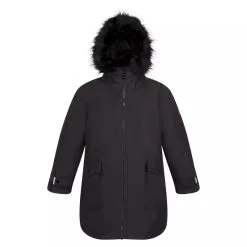 Regatta Parka Adelyn Para Niños/Niñas Negro