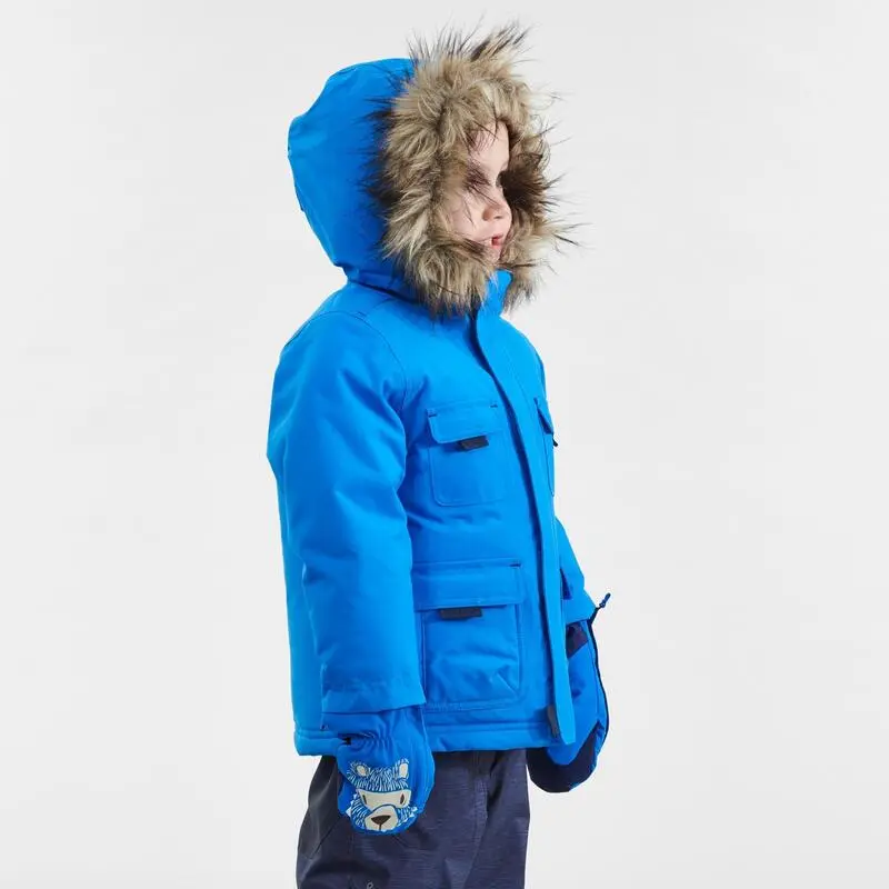 Parka De Montaña Y Nieve Niños 2 A 6 Años Quechua SH500 Ultra-Warm Azul - Imagen 2