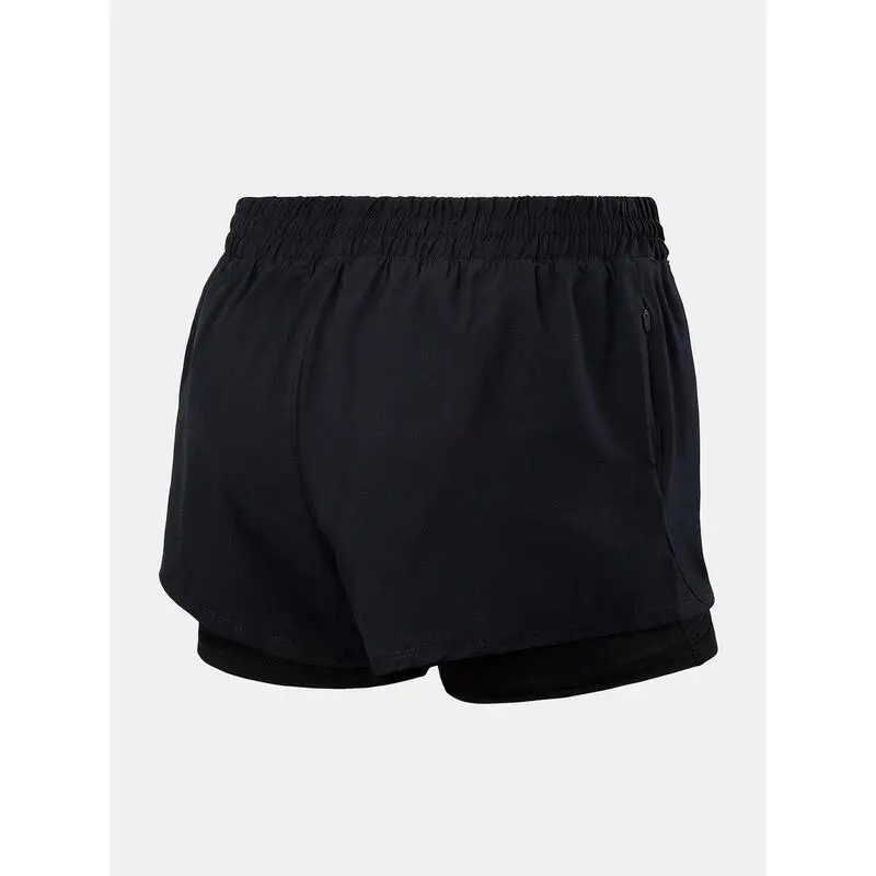 TCA Perform 2 En 1 Pantalon Cortos Con Bolsillo Con Cremallera Para Mujer - Imagen 2