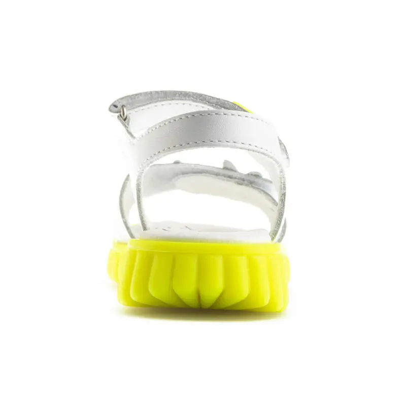 Sandalias De Marcha Deportiva De Piel De Niña PABLOSKY En Blanco - Imagen 4