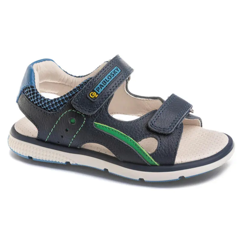 Sandalias De Marcha Deportiva De Piel De Niño PABLOSKY En Gris - Imagen 6