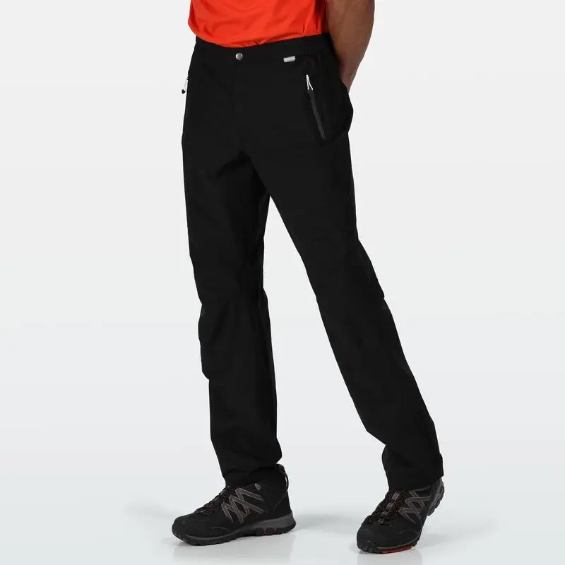 Regatta Sobrepantalones Elásticos Highton Para Hombre Negro - Imagen 4